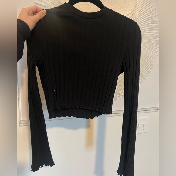 Ribbed/ruffled top - Picture 4 of 5